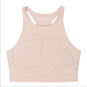 Outdoor Voices Move Free Crop Top Cream